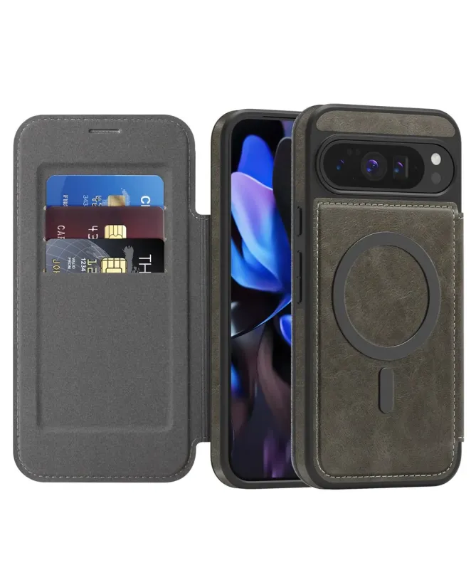 Coque Google Pixel 10 Pro XL avec Rabat Porte-cartes