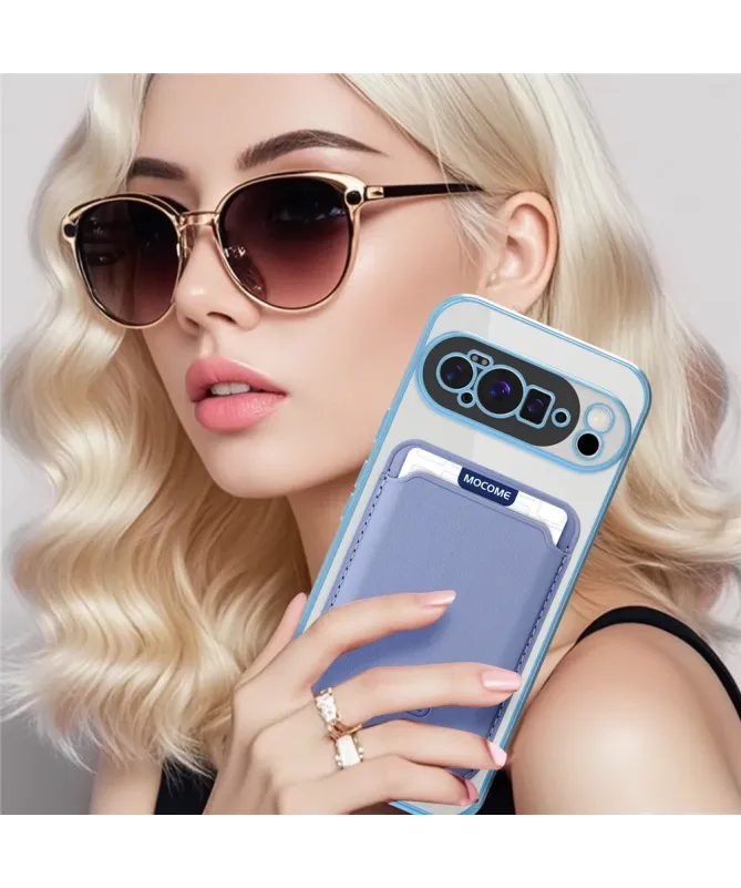 Coque Google Pixel 10 Pro XL Transparente avec Porte-cartes