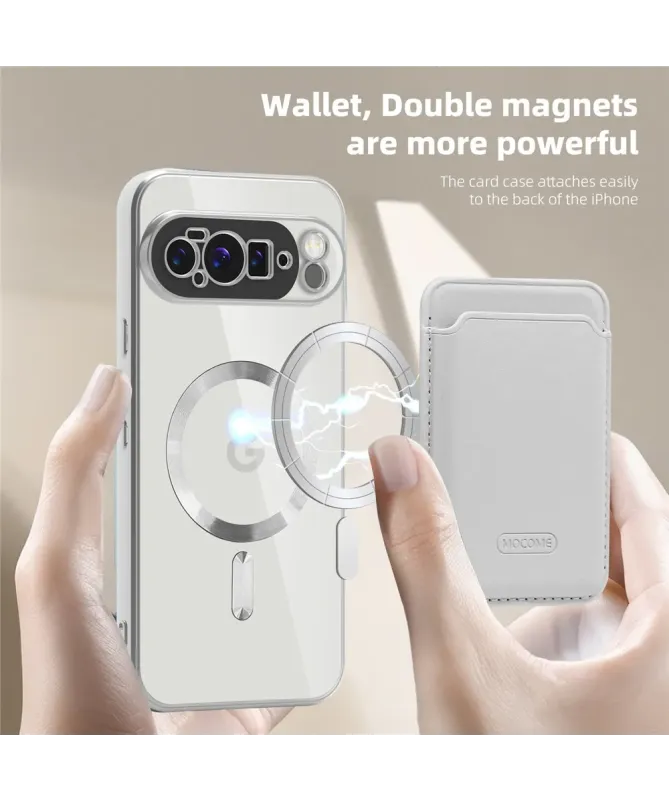 Coque Google Pixel 10 Pro XL Transparente avec Porte-cartes