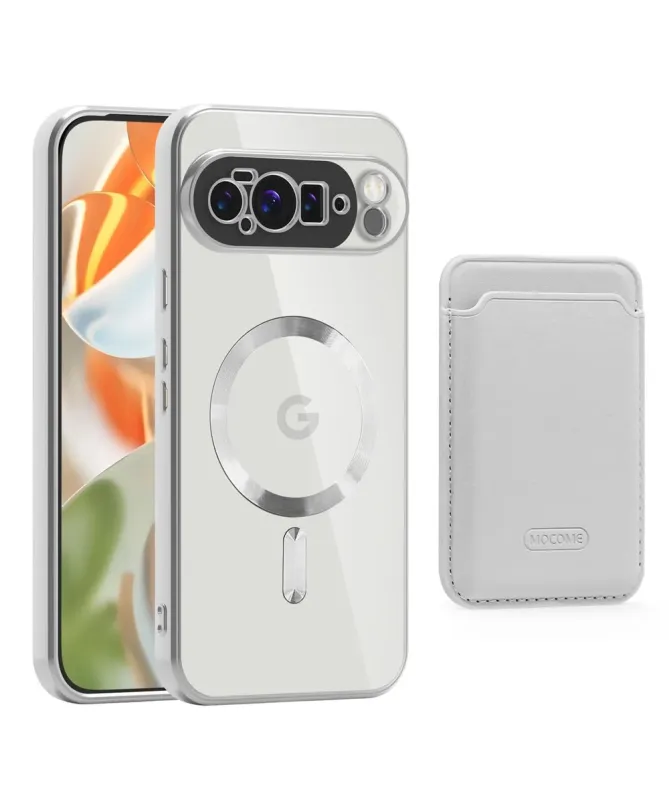 Coque Google Pixel 10 Pro XL Transparente avec Porte-cartes