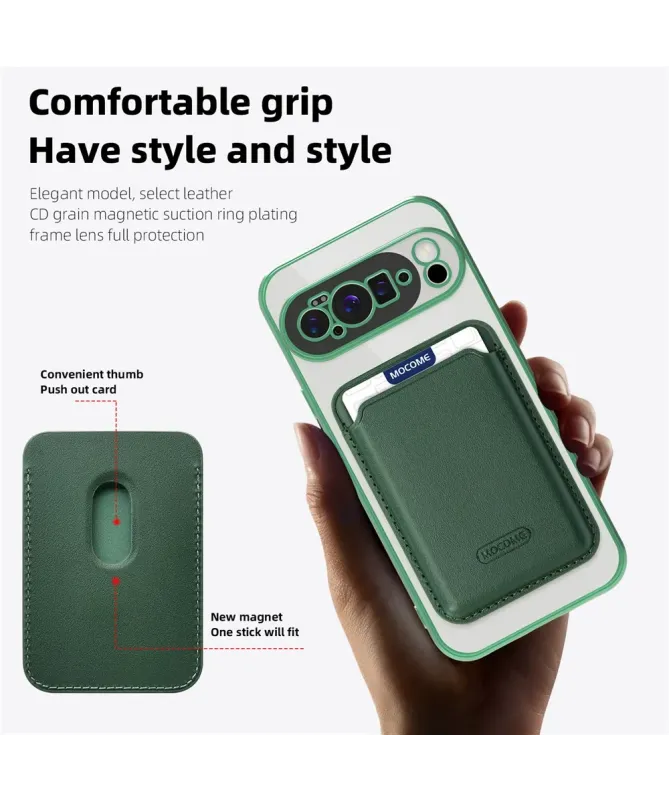 Coque Google Pixel 10 Pro XL Transparente avec Porte-cartes