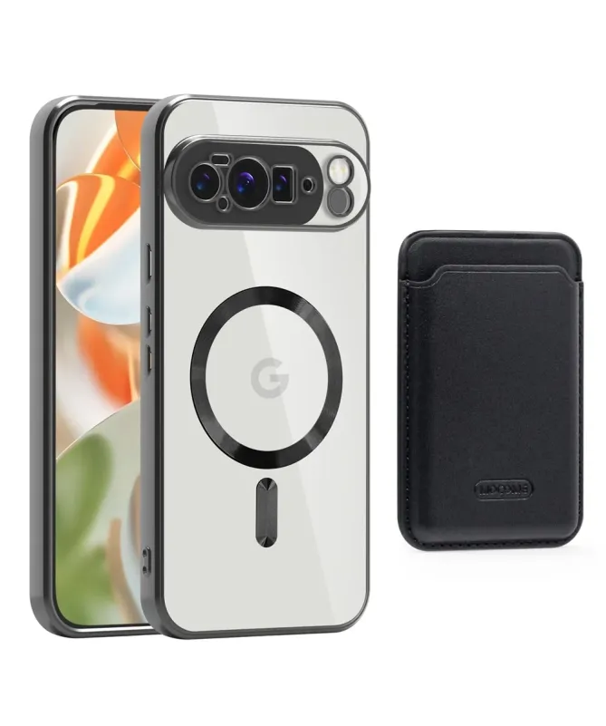 Coque Google Pixel 10 Pro XL Transparente avec Porte-cartes