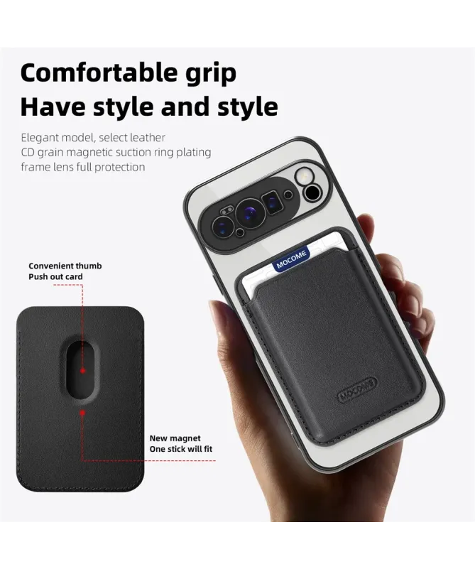 Coque Google Pixel 10 Pro XL Transparente avec Porte-cartes