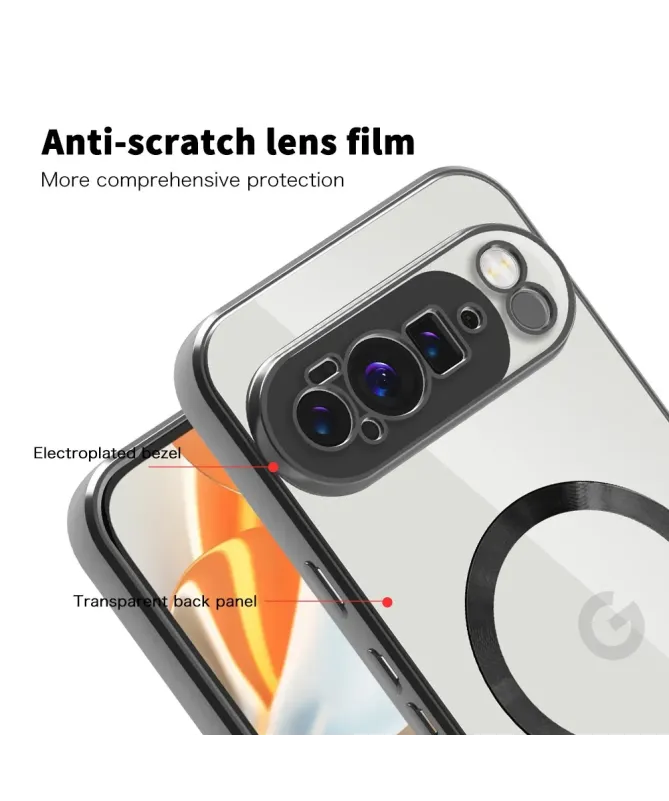 Coque Google Pixel 10 Pro XL Transparente avec Porte-cartes