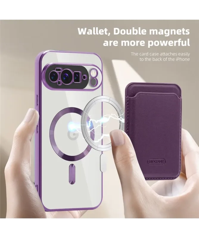 Coque Google Pixel 10 Pro XL Transparente avec Porte-cartes