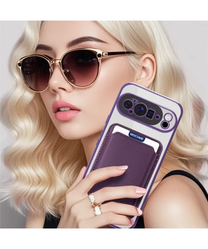 Coque Google Pixel 10 Pro XL Transparente avec Porte-cartes