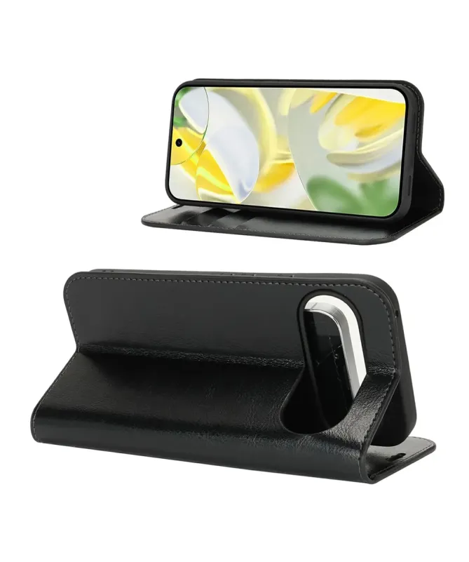 Housse Google Pixel 10 Pro XL Cuir Porte Cartes Fonction Support