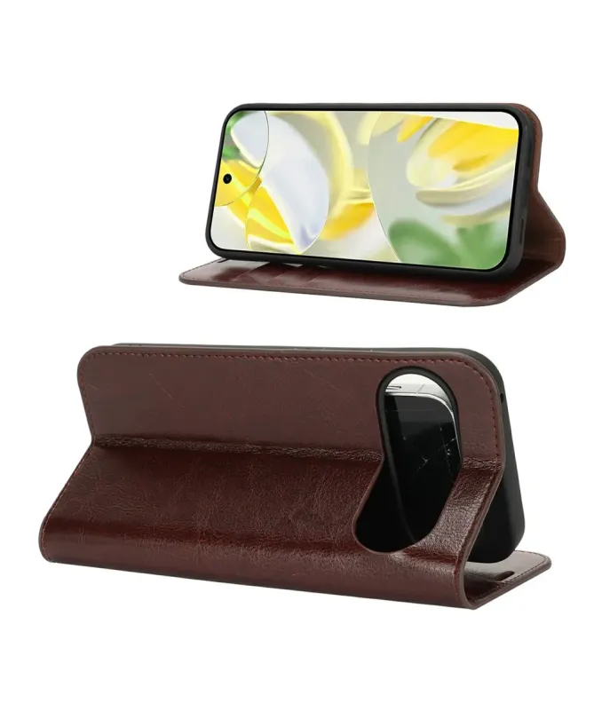 Housse Google Pixel 10 Pro XL Cuir Porte Cartes Fonction Support