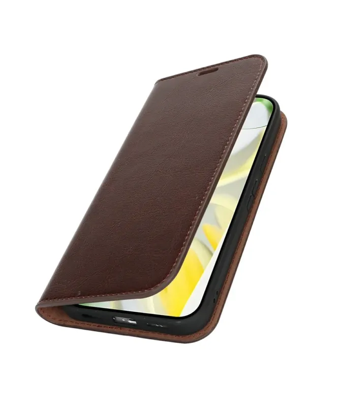 Housse Google Pixel 10 Pro XL Cuir Porte Cartes Fonction Support