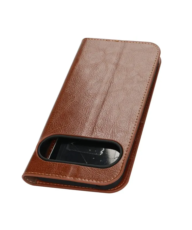 Housse Google Pixel 10 Pro XL Cuir Porte Cartes Fonction Support