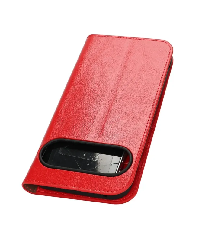 Housse Google Pixel 10 Pro XL Cuir Porte Cartes Fonction Support