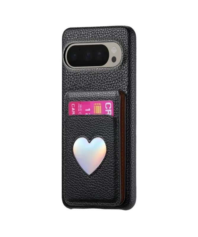 Coque Google Pixel 10 Pro XL / 9 Pro XL avec Portefeuille et Miroir