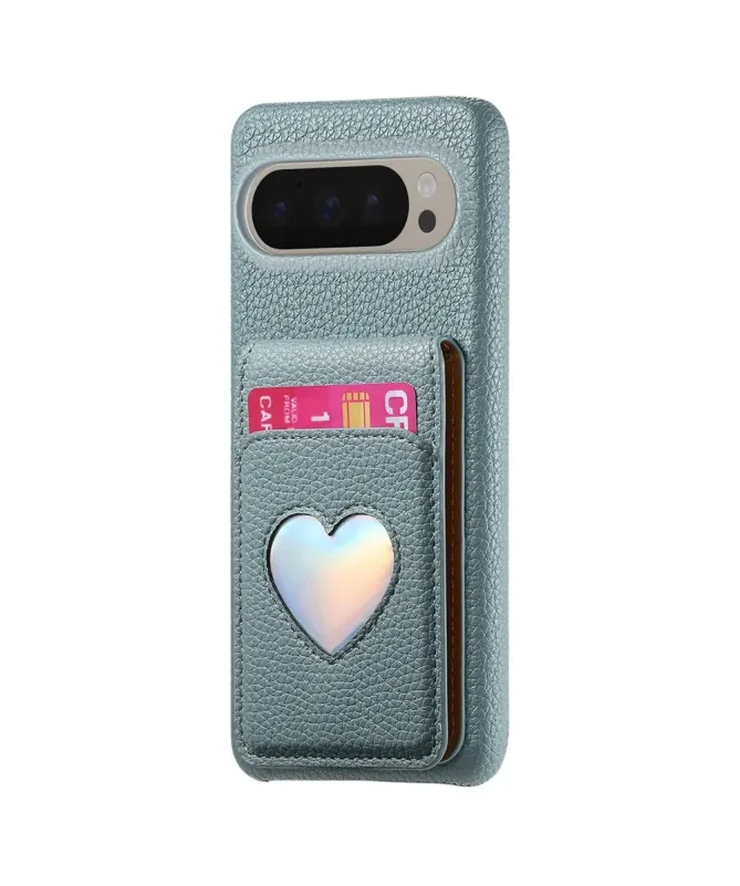 Coque Google Pixel 10 Pro XL / 9 Pro XL avec Portefeuille et Miroir