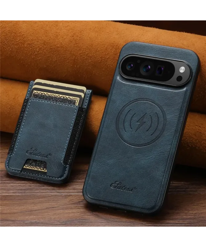 Coque Google Pixel 10 Pro XL Portefeuille Magnétique Élastique