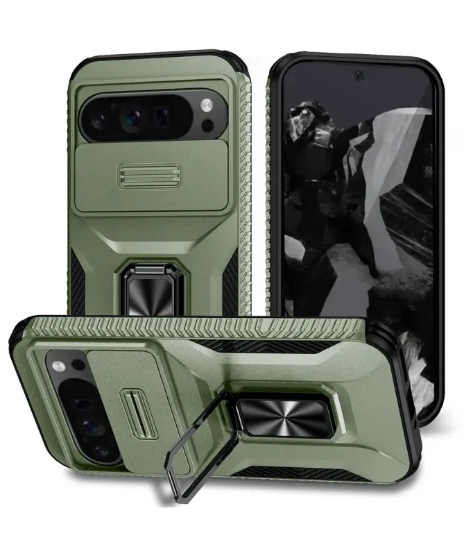 Coque Google Pixel 10 Pro XL / 9 Pro XL CamShield avec Anneau Anti-Cho