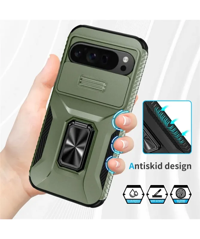 Coque Google Pixel 10 Pro XL / 9 Pro XL CamShield avec Anneau Anti-Cho
