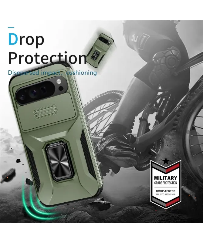 Coque Google Pixel 10 Pro XL / 9 Pro XL CamShield avec Anneau Anti-Cho