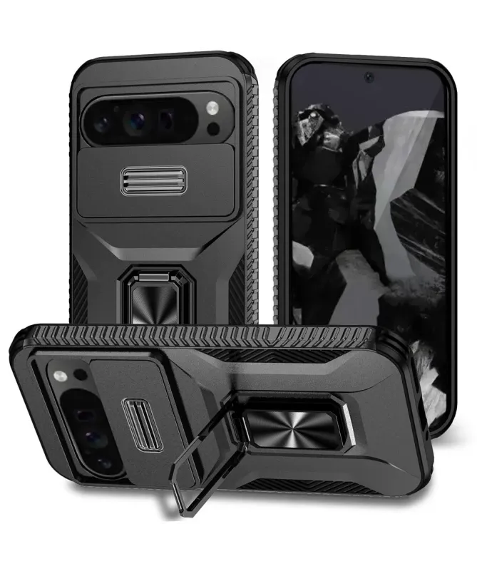 Coque Google Pixel 10 Pro XL / 9 Pro XL CamShield avec Anneau Anti-Cho