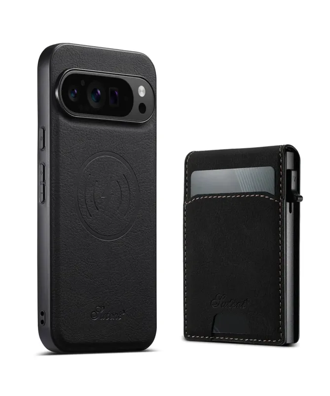 Coque Google Pixel 10 Pro XL et Portefeuille Magnétique Pop-up