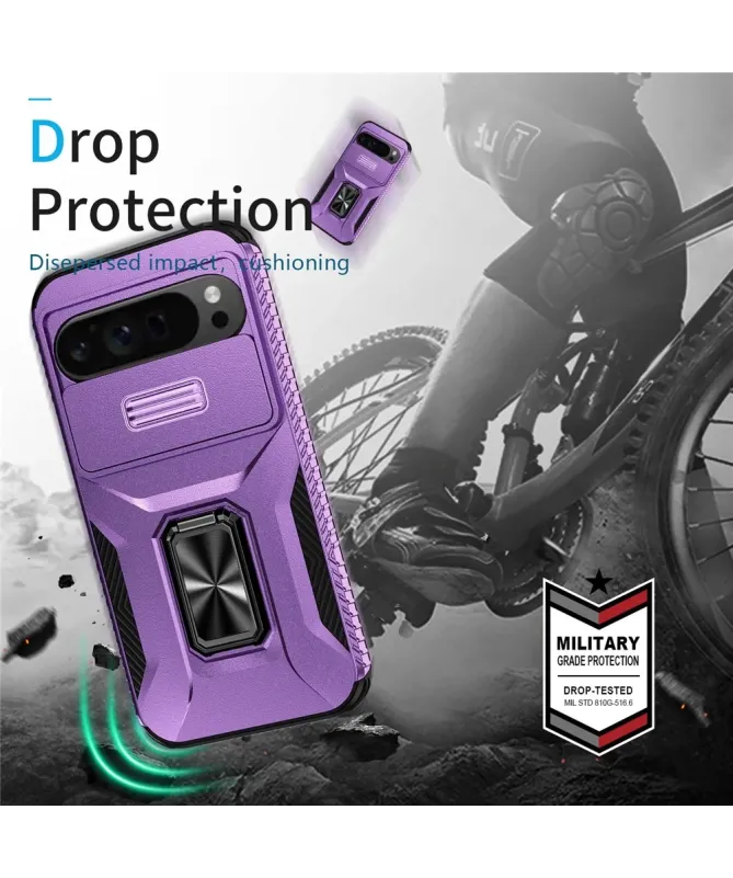Coque Google Pixel 10 Pro XL / 9 Pro XL CamShield avec Anneau Anti-Cho