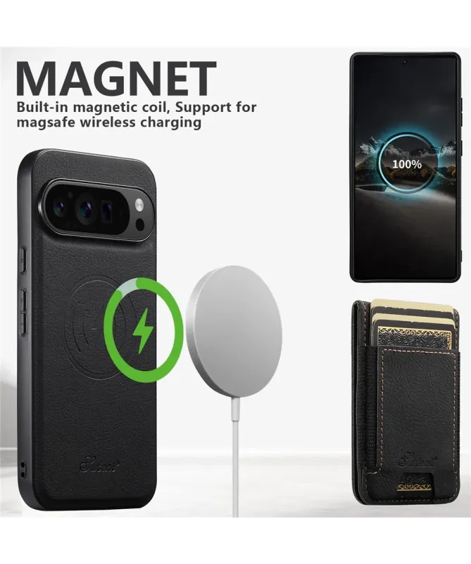 Coque Google Pixel 10 Pro XL Portefeuille Magnétique