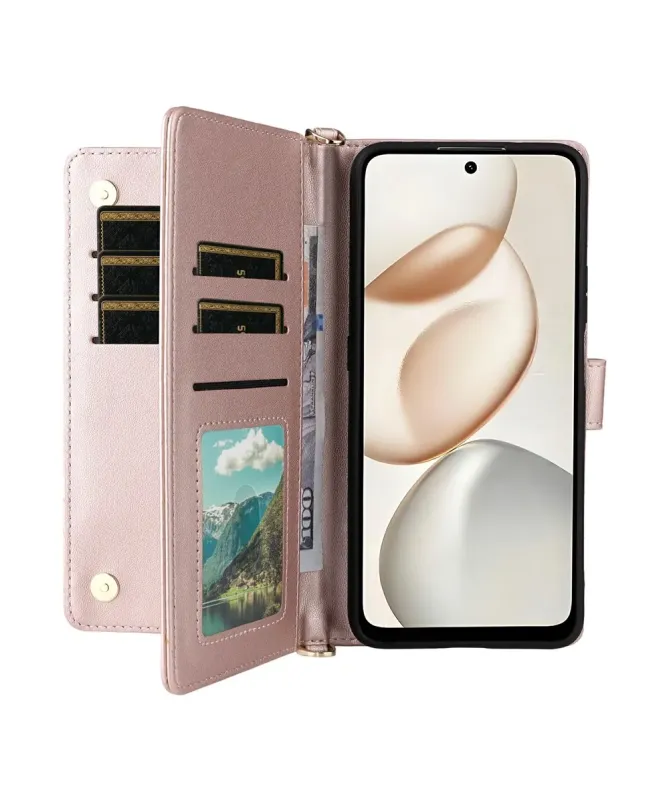 Housse Honor 400 Smart 5G / 4G Bandoulière Matelassée