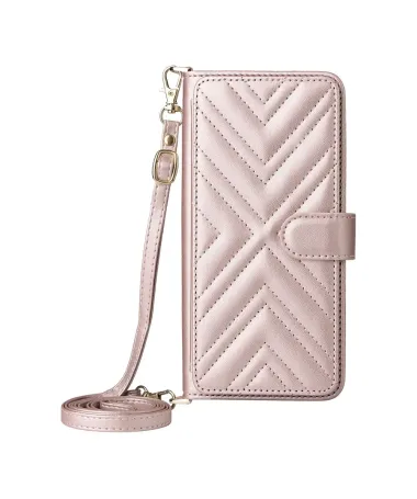 Housse Honor 400 Smart 5G / 4G Bandoulière Matelassée