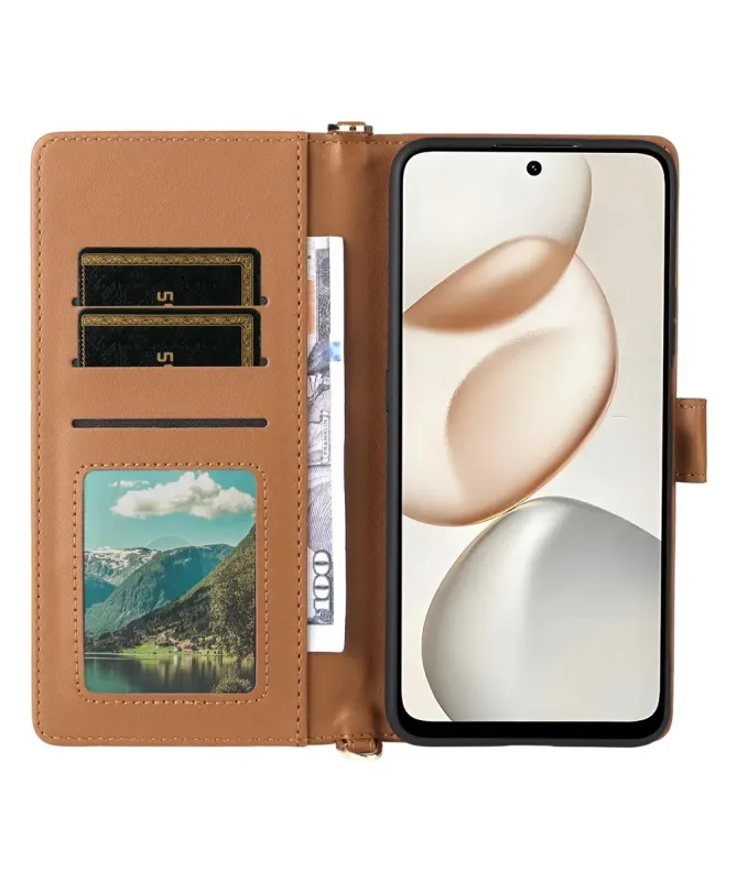 Housse Honor 400 Smart 5G / 4G Bandoulière Matelassée