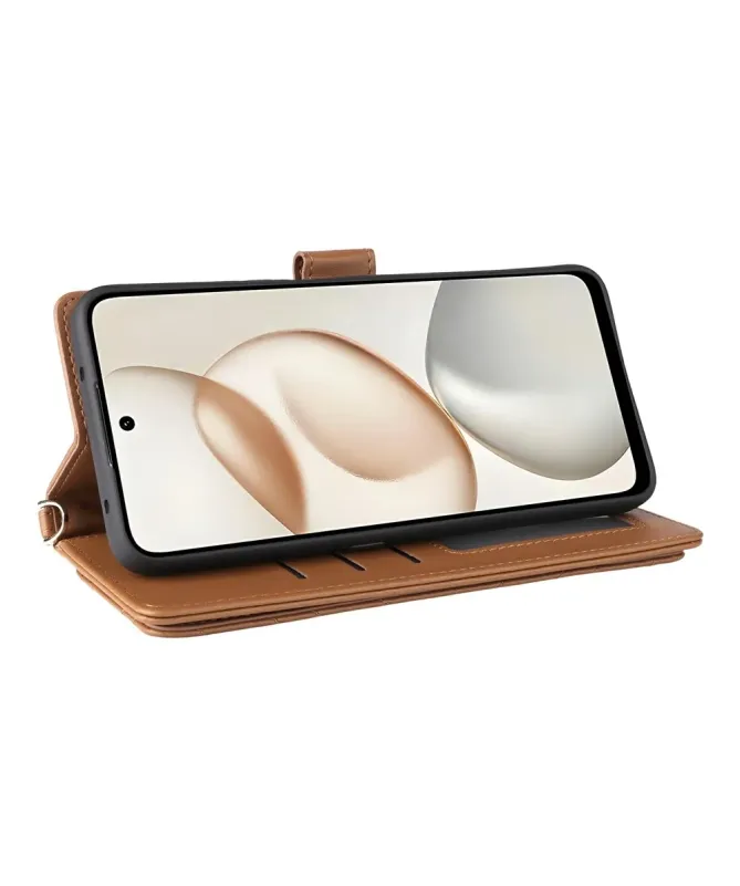 Housse Honor 400 Smart 5G / 4G Bandoulière Matelassée