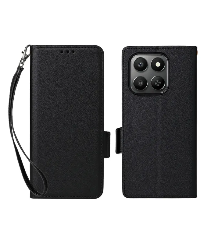 Housse Honor 400 Smart 5G / 4G effet cuir à Lanière | FOLKEN