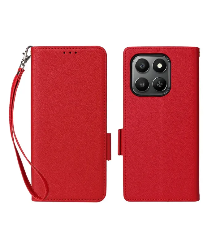 Housse Honor 400 Smart 5G / 4G effet cuir à Lanière | FOLKEN