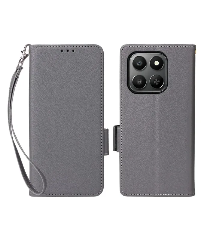 Housse Honor 400 Smart 5G / 4G effet cuir à Lanière | FOLKEN