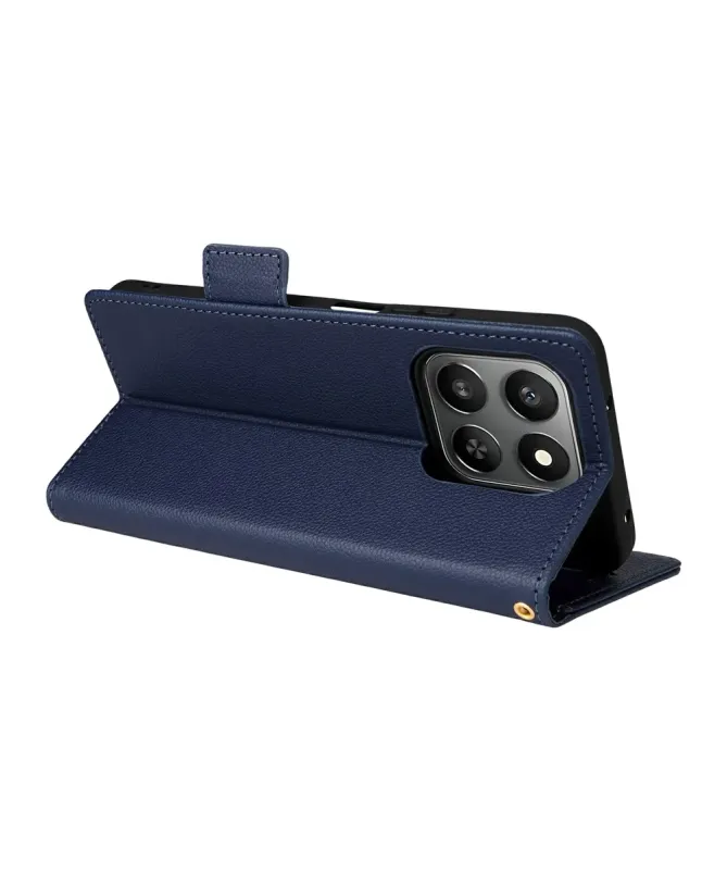 Housse Honor 400 Smart 5G / 4G effet cuir à Lanière | FOLKEN