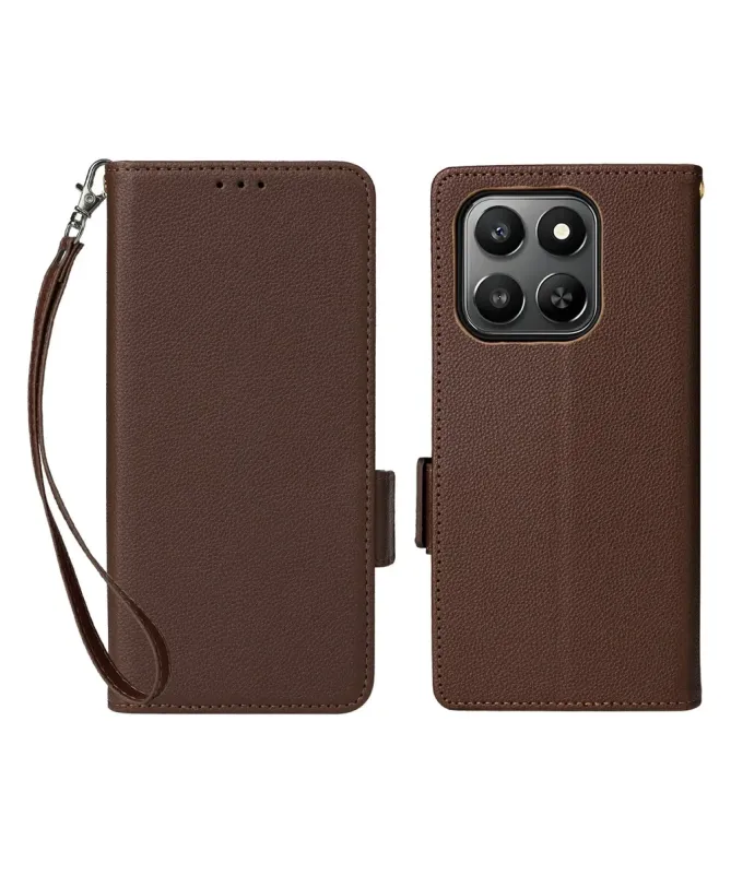 Housse Honor 400 Smart 5G / 4G effet cuir à Lanière | FOLKEN