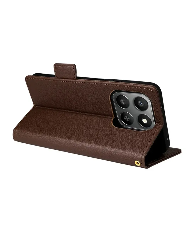 Housse Honor 400 Smart 5G / 4G effet cuir à Lanière | FOLKEN