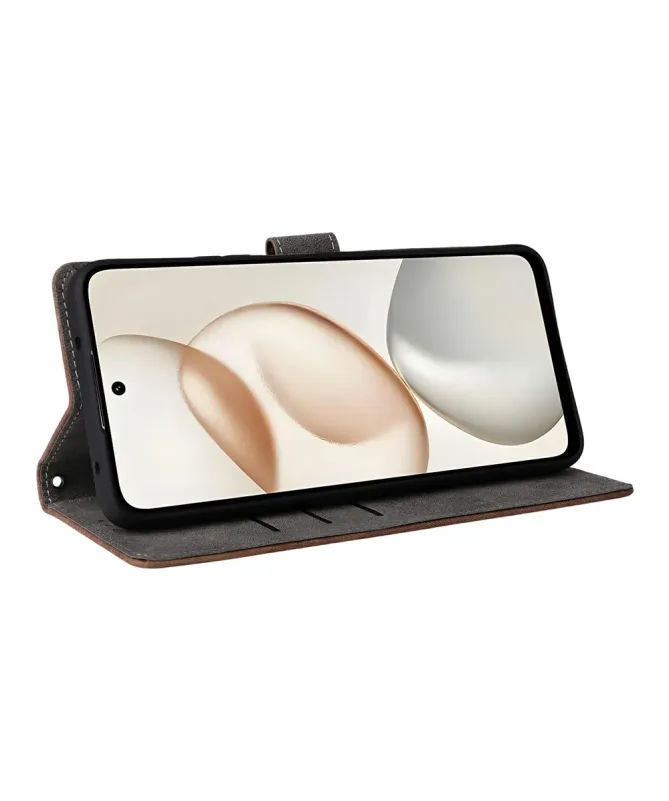 Étui Honor 400 Smart 5G / 4G Cuir Patiné | Portefeuille Anti-RFID