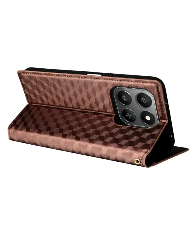 Housse Honor 400 Smart 5G / 4G flip cover design géométrie