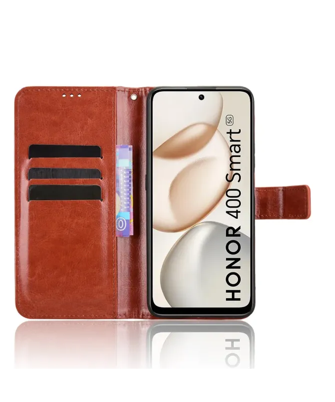 Housse Honor 400 Smart 5G / 4G | Cuir Patiné Style Vintage