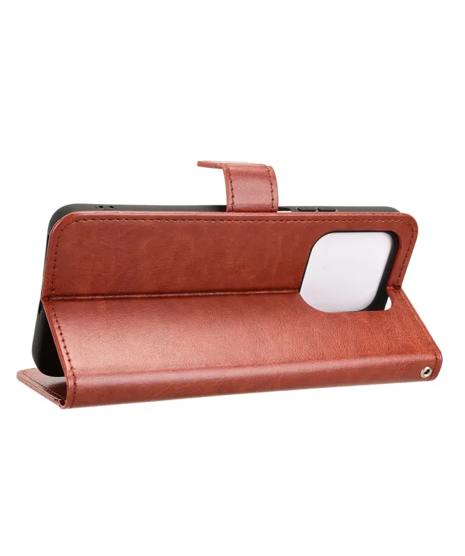 Housse Honor 400 Smart 5G / 4G | Cuir Patiné Style Vintage