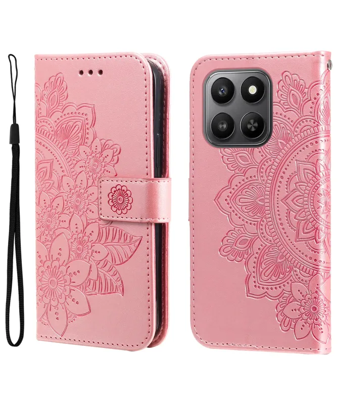 Housse Honor 400 Smart 5G / 4G Mandala Floral en Relief