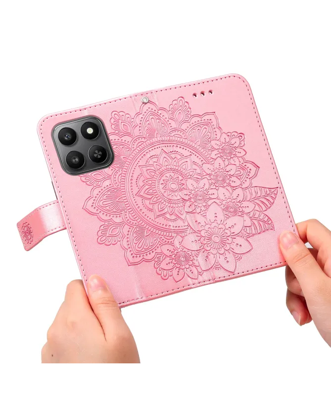 Housse Honor 400 Smart 5G / 4G Mandala Floral en Relief