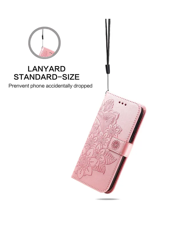 Housse Honor 400 Smart 5G / 4G Mandala Floral en Relief