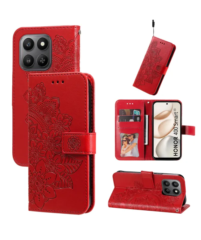 Housse Honor 400 Smart 5G / 4G Mandala Floral en Relief