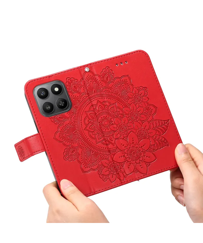 Housse Honor 400 Smart 5G / 4G Mandala Floral en Relief
