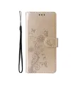 Housse Honor 400 Smart 5G / 4G Fleurs et Papillons en Relief