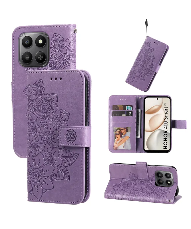Housse Honor 400 Smart 5G / 4G Mandala Floral en Relief