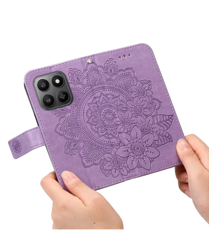 Housse Honor 400 Smart 5G / 4G Mandala Floral en Relief