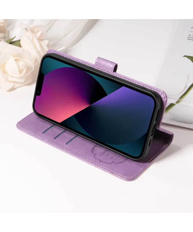 Housse Honor 400 Smart 5G / 4G Fleurs et Papillons en Relief