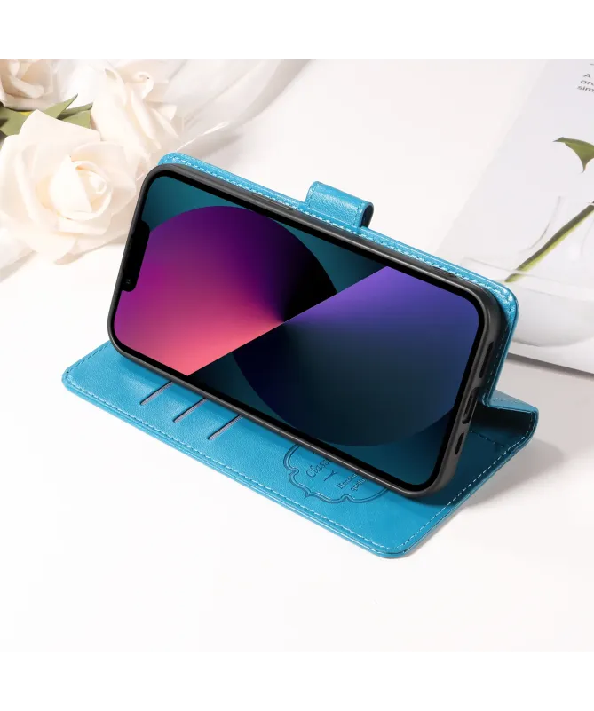 Housse Honor 400 Smart 5G / 4G Fleurs et Papillons en Relief