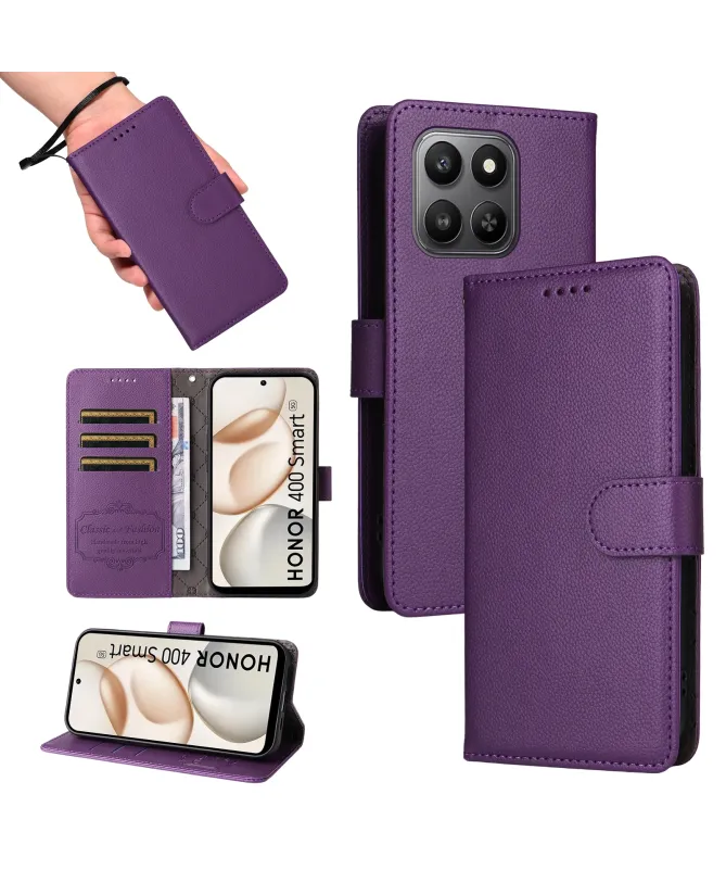 Étui Portefeuille Honor 400 Smart 5G / 4G avec Blindage RFID